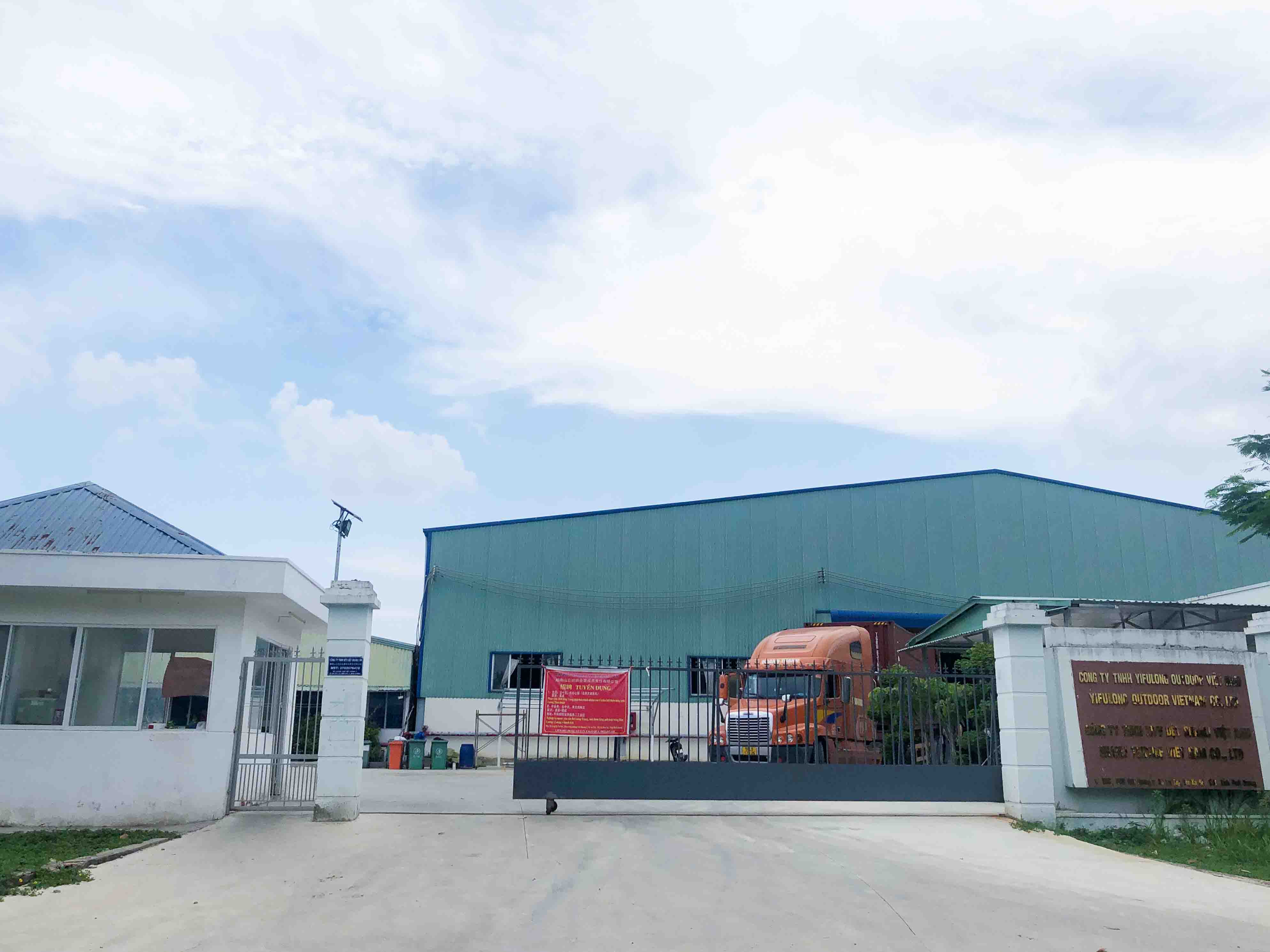The YiFuLong Vietnam facility—Ho Chi Minh City